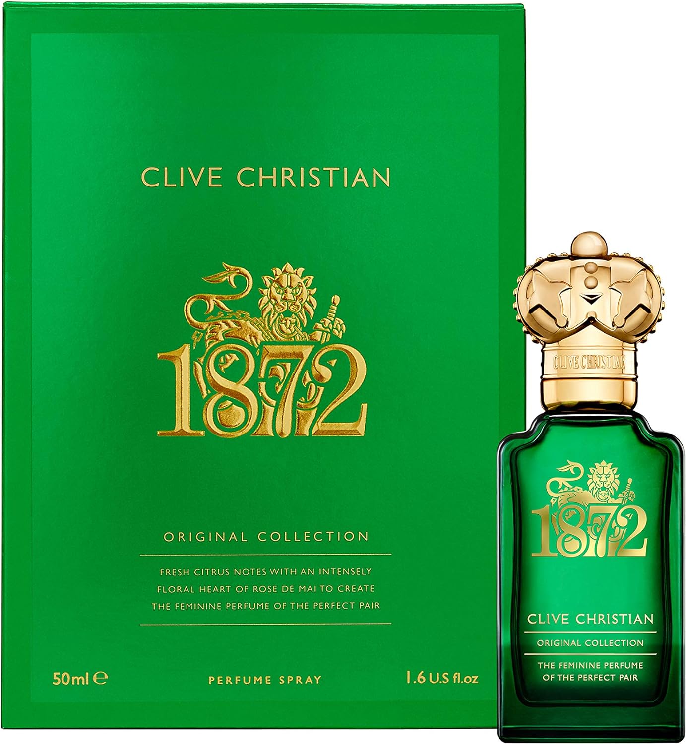 CLIVE CHRISTIAN ORIGINAL COLLECTION 1872 FEMININE  PERFUME 50ML